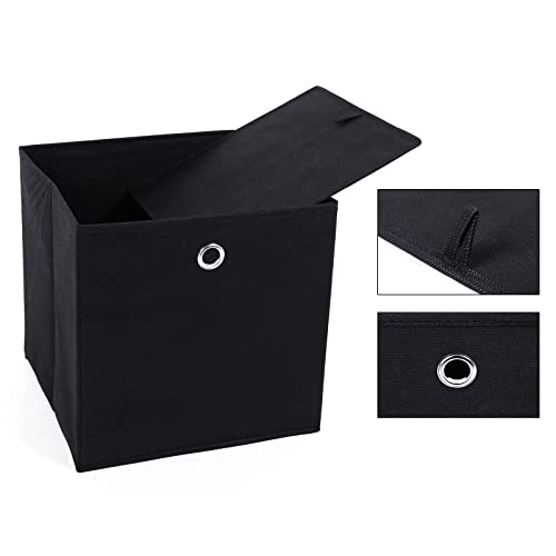 SONGMICS Aufbewahrungsboxen, 6er Set, Stoffboxen, Faltboxen, Würfel – Ansicht 3