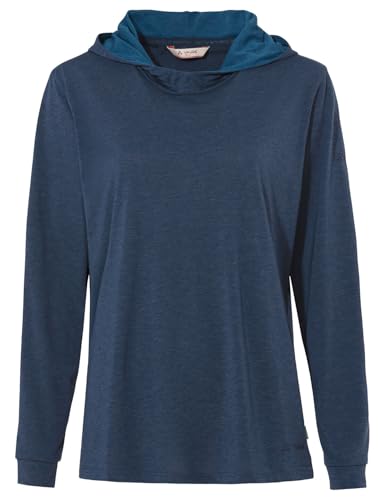 T-shirt femme VAUDE Mineo LS Hoody idéal pour le vélotaf et la ville