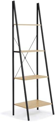 IDMarket – Estantería escala 4 niveles Detroit Design Industrial