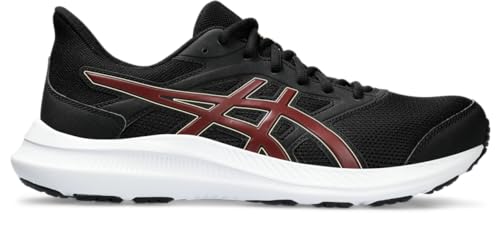 Image of ASICS Jolt 4 Men's Blue Trainers 1011B603-404, Black Antique Red, 8 US