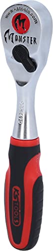 KS TOOLS 935.1490 - Cricchetto reversibile da 1/4, 80 denti