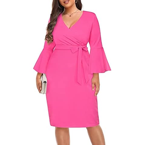 Pinup Fashion Hot Pink Barbie Dress Cover