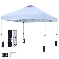 タープテント 3m×3m ワンタッチ 足直径3㎝ 風抜けベンチレーション Amazon | MoriSky タープテント 3m×3m ワンタッチタープテント