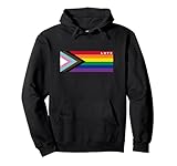 Love Pride Progress Paint Regenbogenfahne LGBTQIA Pullover Hoodie