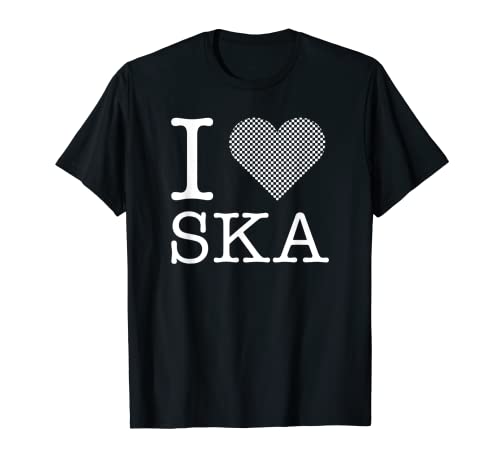 Me encanta el Ska - Ska Music Rude Boy Camiseta