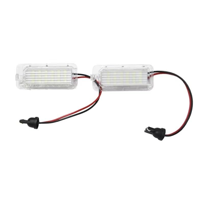 Luz de matrícula para Ford Kuga lámpara de coche y accesorios automotrices