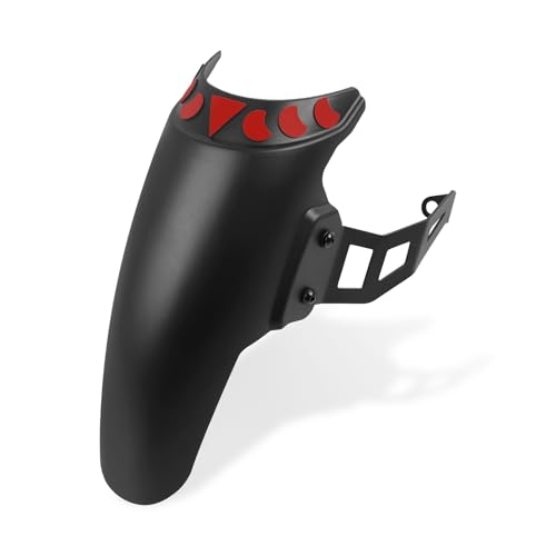 Image of Motorcycle Front Mudguard Extender Extension Fender Bracket Replacement for Tiger 1200 Rally Pro 2022 2023 Tiger 1200 Rally Explorer 22-23 Wheel Mudguards Splash Guard Cover (Type A)