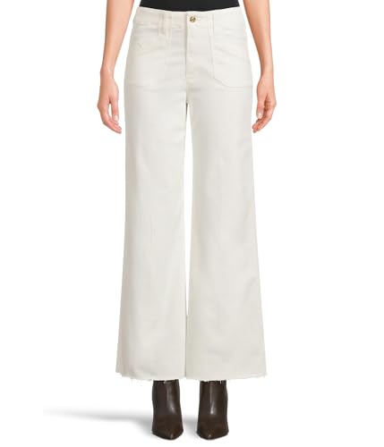 PAIGE Women's Anessa 31in Welt Utility Pockets Raw Hem