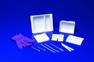 Standard Trach Care Tray with Removable Basin -- Case of 20 -- KND47800
