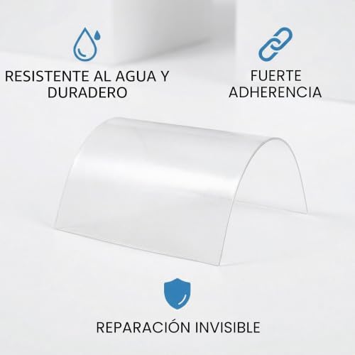 Miniatura 4 de Kahzor 20 Piezas Parches De Reparación Transparentes En Tpu, Parches Para Colchones Hinchables, Cinta De Reparación Pegatinas Kit, Parches Impermeables Para Toldos Piscinas Y Kayaks Chaqueta