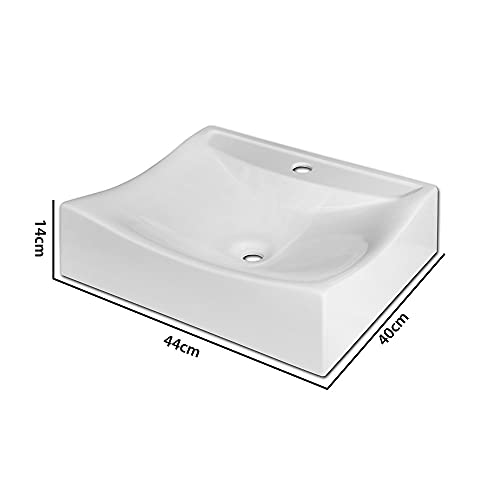 Kit Cuba Meca Branca com Torneira AA05 e Válvula ABS Cromada