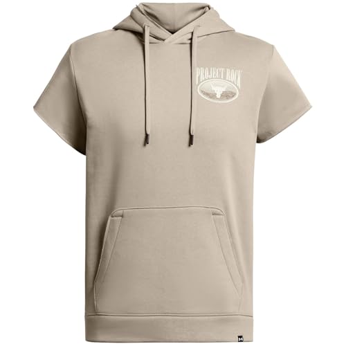 Sweat à capuche Under Armour PR Icon marron taille L pour homme au style sportwear décontracté