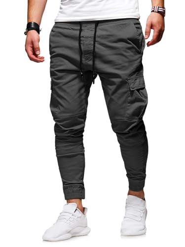 【Usi】Grazie al materiale leggero e traspirante, questi pantaloni da uomo sono perfetti per una varietà di attività, come corsa, jogging, fitness, allenamento, campeggio, trekking, escursionismo o semplicemente per l'uso quotidiano. Offrono comfort e versatilità in tutte le stagioni.