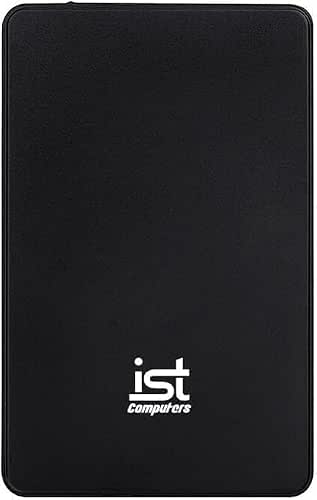ist computers 1TB External Hard Drive, USB 3.0, Ultra Slim