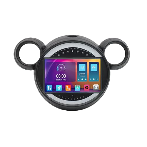 Radio Android 13 para auto con pantalla táctil de 9 pulgadas miniatura 1