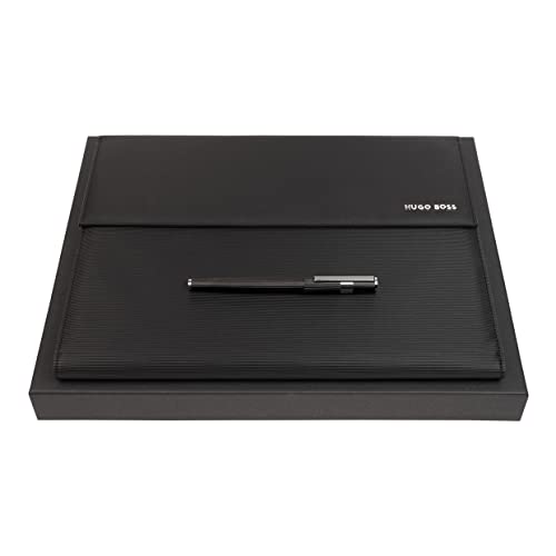 HUGO BOSS Pinstripe parure d'écriture pour vos réunions d'affaires