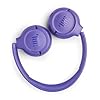JBL Tune 530 BT, Casque Audio sans Fil, léger et Confortable, Bluetooth 6.0, autonomie jusqu'à 76 h, Charge Rapide, Design Pliable, Son JBL Pure Bass, Google Fast Pair, Microsoft Swift Pair, Violet