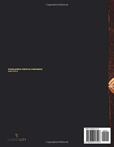 Caravaggio LARGE Notebook #17: Michelangelo Merisi da Caravaggio Notebook College Ruled to Write in 8.5x11" LARGE 100 Lined Pages - Image 2