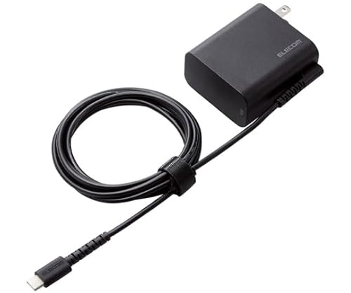 USB Power Delivery 45W AC充電器(USB Type-Cケーブル一体型)を評価!|