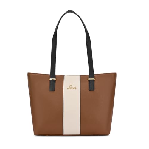 Image of Lavie Women's Kara Colourblock Tote Bag for Women | Tote Handbag for Work | Ladies purse | Stylish Shoulder Bag | Gift for Women