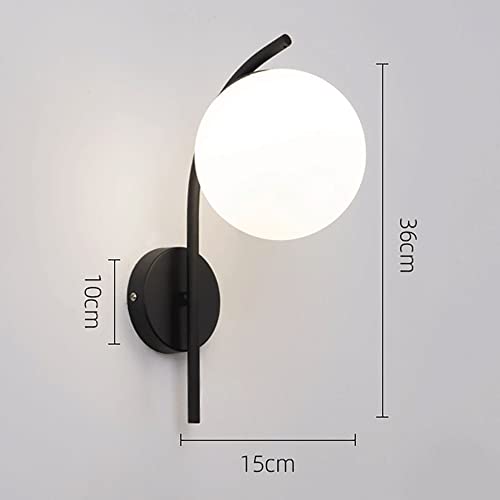 Lámpara de pared mini E27 para iluminar dormitorios pequeños 5