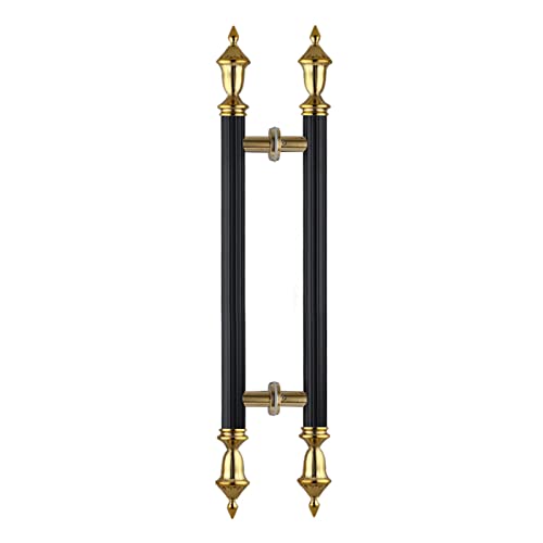 Poignée de porte coulissante au design moderne pour sublimer votre entrée de grange en bois