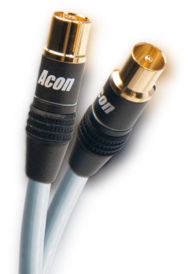 Supra Anco-TV, 12m - Cable coaxial (12m, 12 m, Acon, Acon, Male connector/Male connector, Azul)