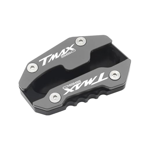 �v�T�C�h�X�^���h�����p�b�h �ɓK�����郄�}�n TMAX560 T-MAX560 TECH MAX 2020 2021 2022 2023 �p �o�C�N�p�����v���[�g�p�b�h �T�|�[�g�v���[�g ����~�߃x�[�X(�`�^��3)