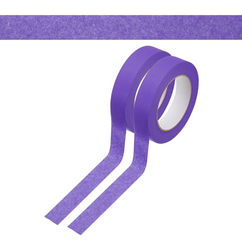 Image of PATIKIL 1 Inch x 110 Yards Painters Tape, Adhesive Masking Tape Paint Tapes for Wall Painting DIY Artist Craft Arts Decoration Labeling, Purple