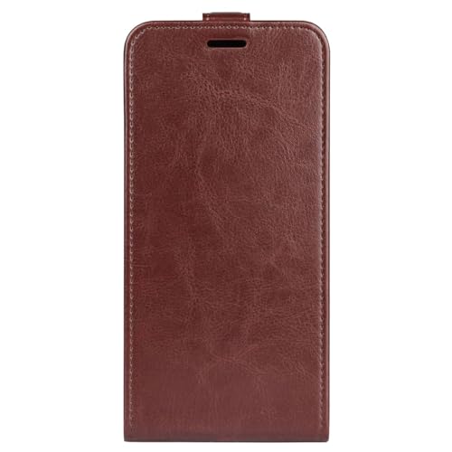 Étui Galaxy S23 König Design marron anti-rayure écran protégé