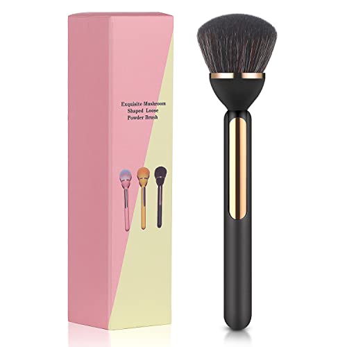 Foundation Brush, Etercycle Premium Kabuki Makeup Brush Perfect For Blush, Liquid, Cream, Powder, Blending, Concealer Blush Cosmetics With Box (Black) #TOP19