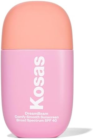 Kosas DreamBeam SPF 40 Mineral Sunscreen for Face, 40 ml, Original