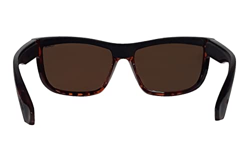 BOMBER Sunglasses - Hub Bomb Shiny Tortoise Frm/Brown Polarized Lens/Black Foam3