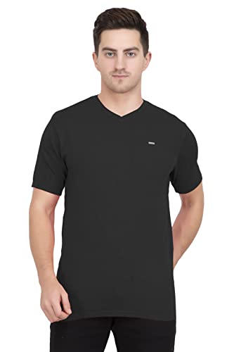 GODFREY V Neck Cotton Half Sweater for Man Winter Wear Pullover