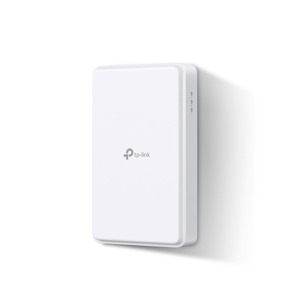 TP-Link NE200-Outdoor Router 5G con SIM da Esterno Velocità di download 5G fino a 4.67Gbps 4G CAT19 fino a 1.6Gbps Porta 2.5GE Supporta PoE passivo e 802.3af/802.3at IP66 Montaggio flessibile
