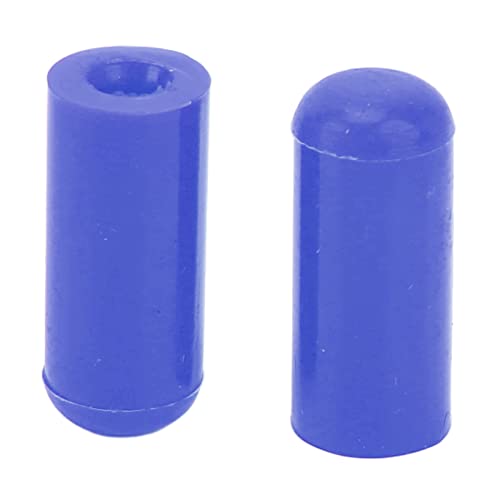 Silicone Vacuum Cap, 0.16In Durable Heat Resistant 10Pcs Intake Vacuum Hose End For Intercooler Piping(Blue) #TOP3