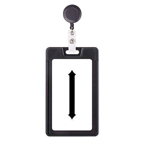 Porte-badge rétractable avec chiffres romains pour enrouleur badge entreprise