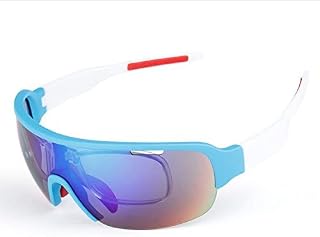 UBERSWEET® Pink, Other5PC Lens TR90 Mens Area Polarized Bicycle Sun Glasses 30g Sports Goggles Cycling bike Sunglasses Rid... Price In India