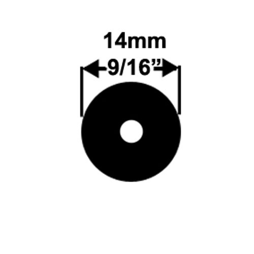 Spearit 9/16Od 1/8Id Speargun Rubber (Black 20Ft) #TOP1