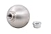 XtremeAmazing Aluminum Round Ball 6 Speed Manual Gear Stick Shift Shifter Lever Knob M10 x 1.5 Thread Screw Adapter Nuts for FD2 RSX FA5 FG2 FB6 S2000 Type-R