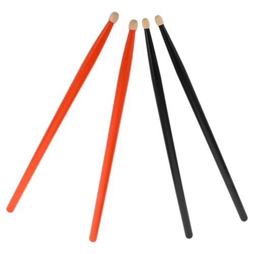 2 pares de baquetas de madera 5A para batería y percusión miniatura 1