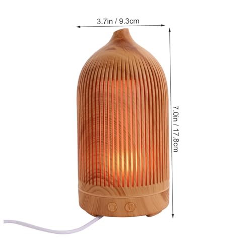 Diffuseur d'aromathérapie USB VALICLUD humidificateur bureau bois foncé - 3