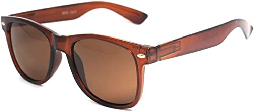 Image of OWL Retro Style Sunglasses 80's Classic Vintage Unisex Nerd Colored Frame