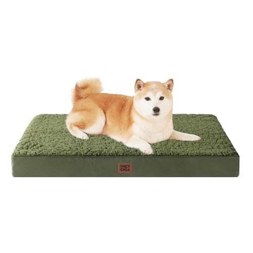 Image of EHEYCIGA Orthopedic Dog Bed Large with Removable Washable Cover, 36x27