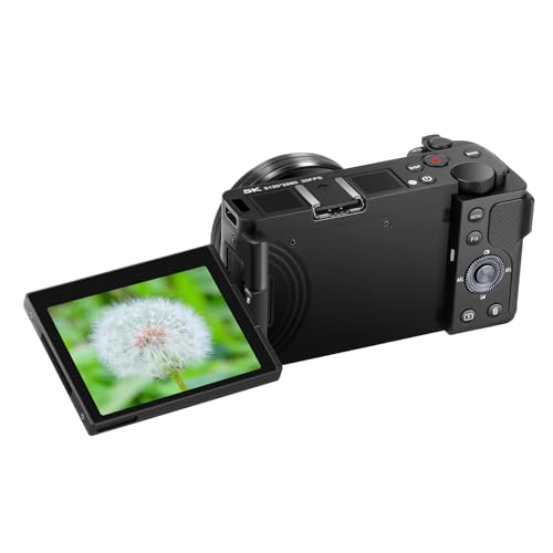 ORDRO NEW G930 Mirrorless Camera Optical Zoom Vlog Camera 5K/30fps,4K/60fps Digital Cameras for Photography and Video (Black) - Image 8