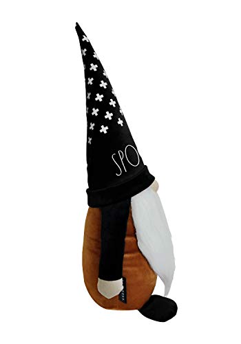 Rae Dunn Halloween Gnome - Fall Holiday Decor Seasonal Decorations - Scandinavian/Swedish/Nordic Tomte Nisse Plush Figurine - 19\" Elf with Beard Ornament for Shelf - Thumbnail 2