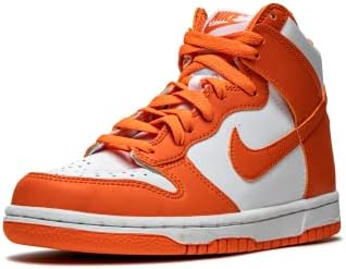 orange high top dunks