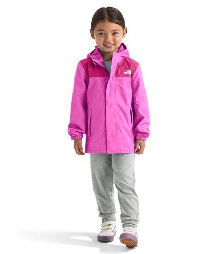 Image of THE NORTH FACE Kids' Antora Rain Jacket | Waterproof, Breathable, 3-piece Hood, Secure Zip Hand Pocket
