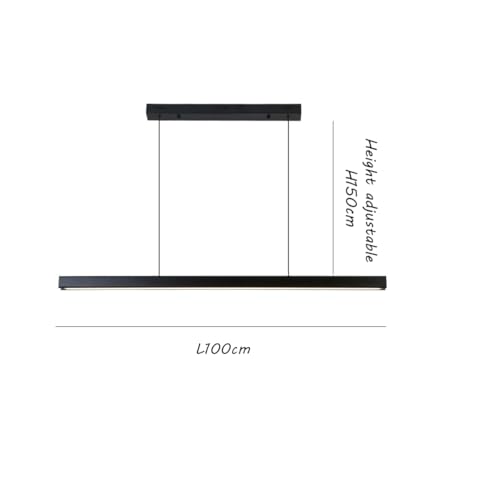 Suspension table à manger LED moderne pour des dîners conviviaux