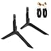 TV Legs for Samsung Only for UN65TU8200F UN65TU8000F UN65TU8200FXZA HG65NT678UFXZA with Cable Ties, BN96-50863A BN96-50868A TV Legs for Samsung TV Stand Legs, No Wall Drilling